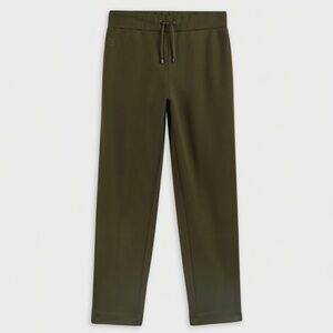 Ted Baker Vveria Relaxed Side Trim Drawstring Jogger Pant Size US 2 Khaki Green